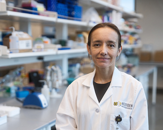 Camila Manrique Portrait in the Lab