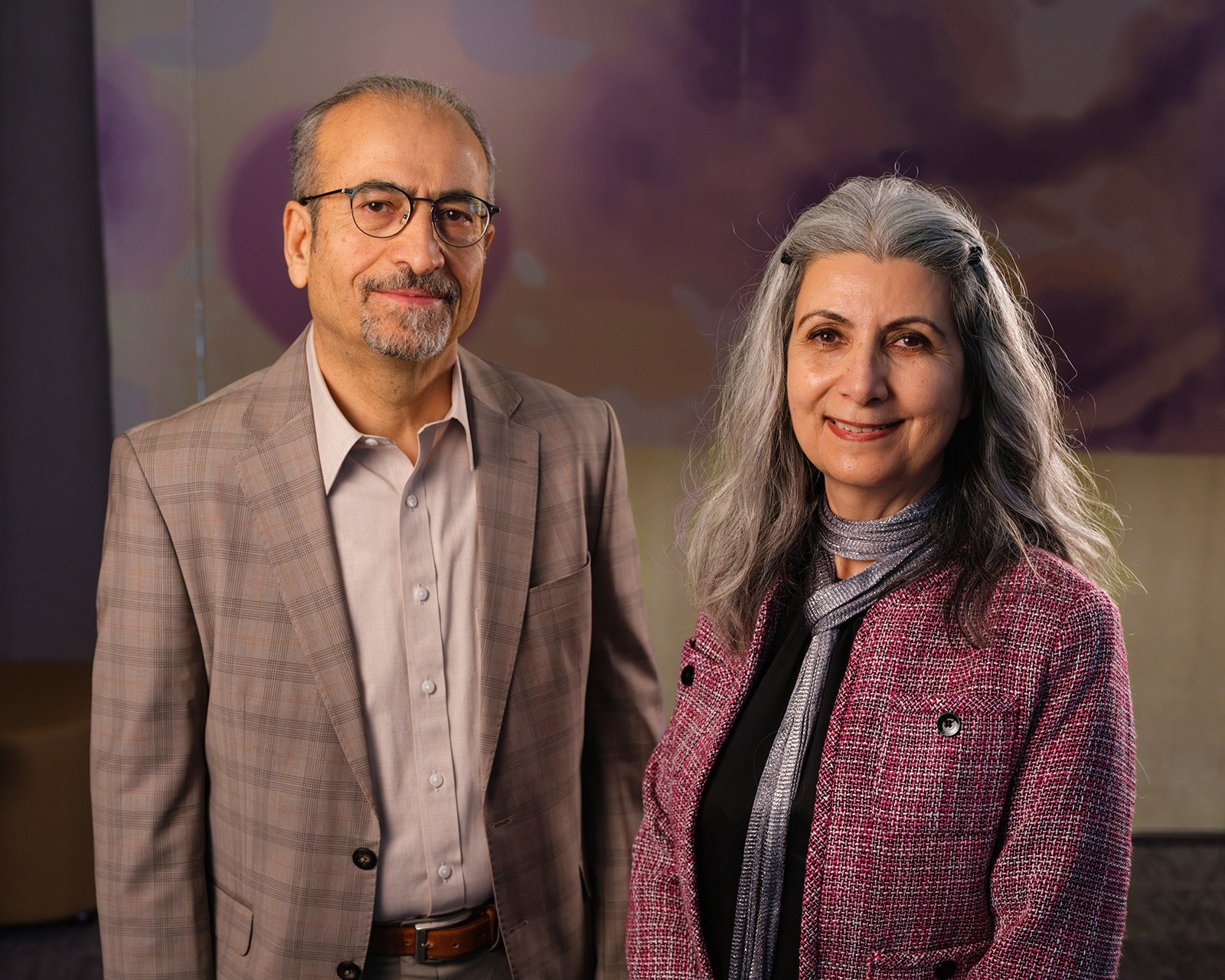 Haval Shirwan and Esma Yolcu portrait