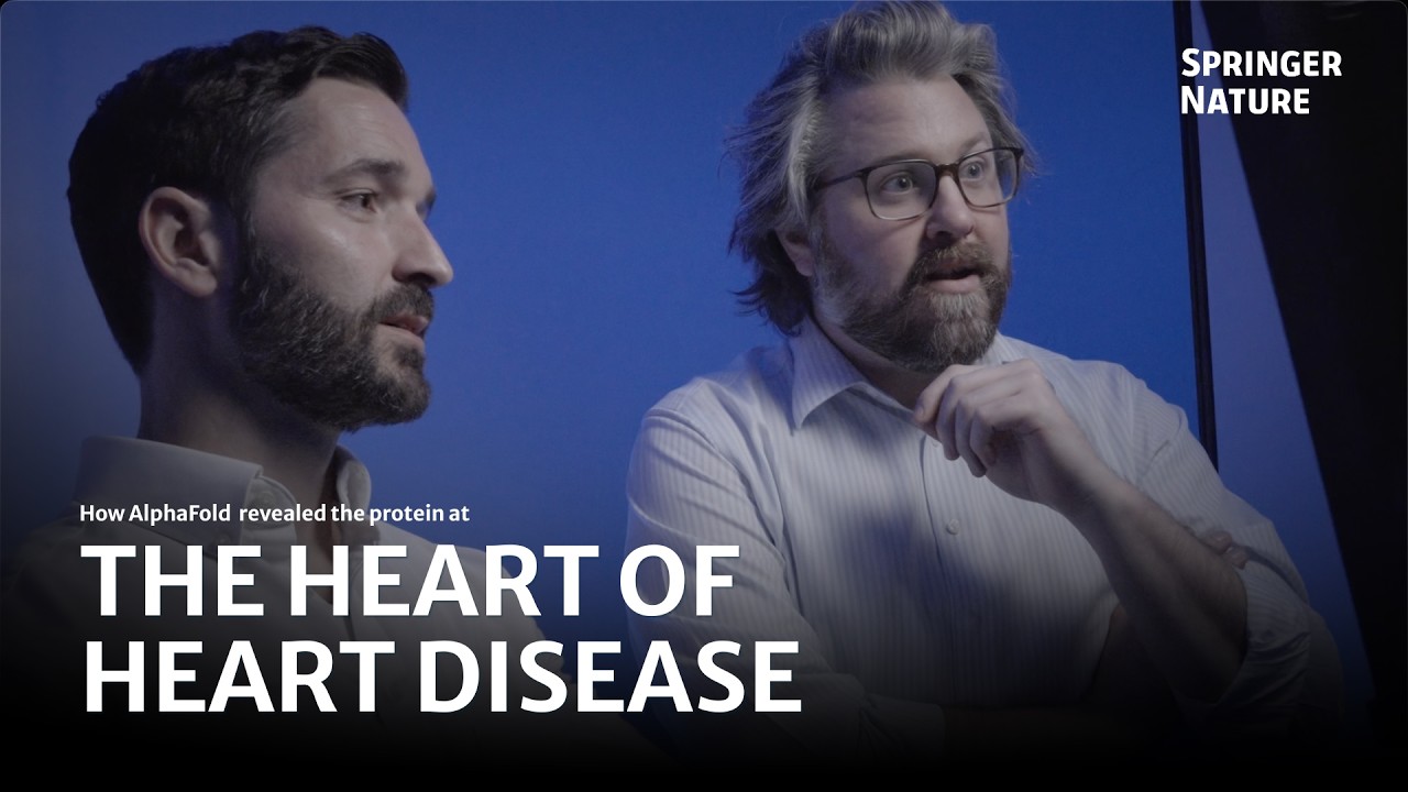 The Heart of Heart Disease - two scientists look at a computer screen